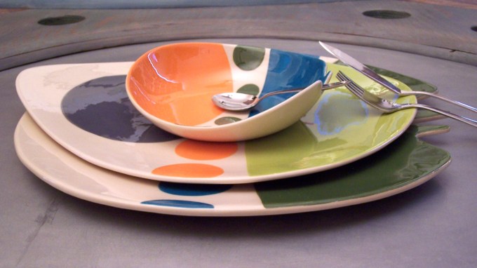 3 assiettes pour 1 repas